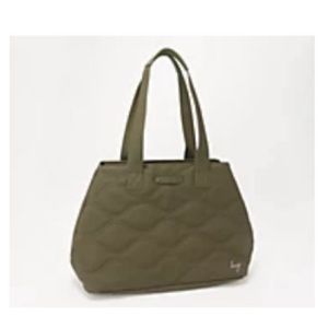 Lug Matte Luxe Large Tote - Tempo in Olive
